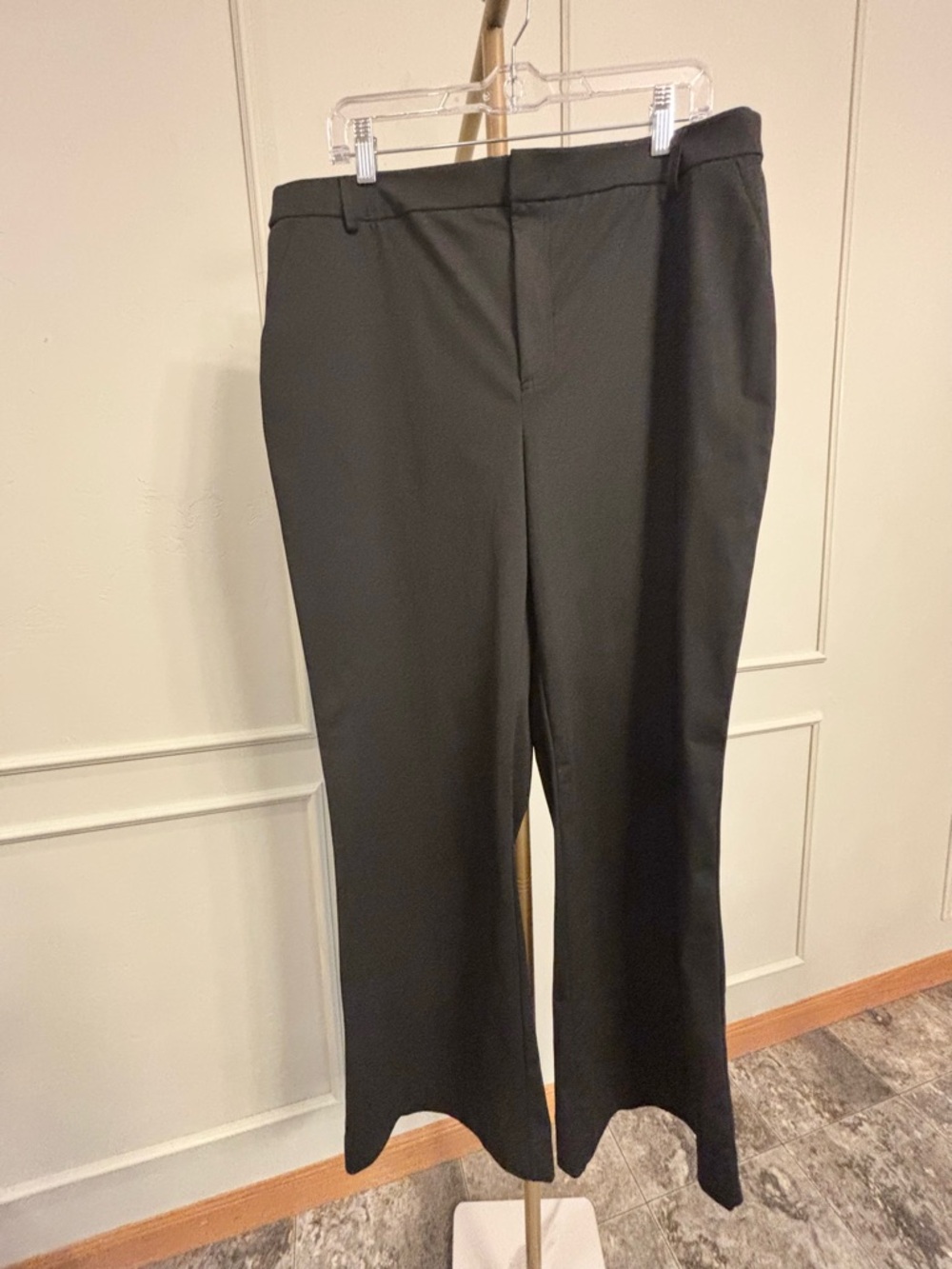 Halara Viral Tall Stretch Work Pant Black Dress Pants- MSRP $63 NWOT XL/TALL
